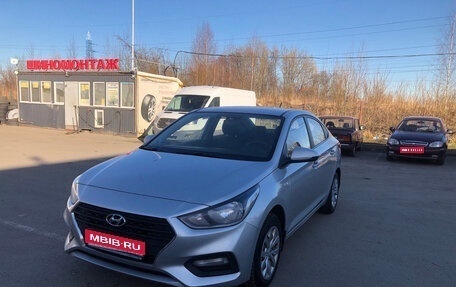 Hyundai Solaris II рестайлинг, 2018 год, 1 100 000 рублей, 1 фотография