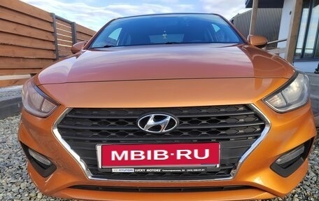 Hyundai Solaris II рестайлинг, 2017 год, 1 200 000 рублей, 3 фотография