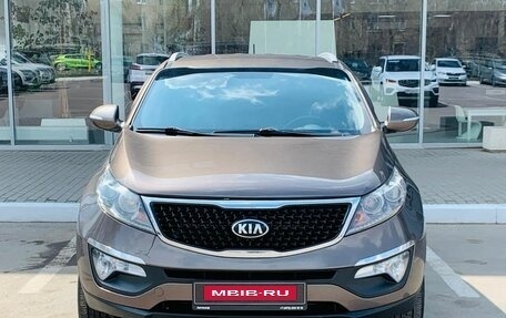 KIA Sportage III, 2015 год, 1 420 000 рублей, 2 фотография