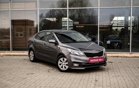 KIA Rio III рестайлинг, 2015 год, 5 фотография