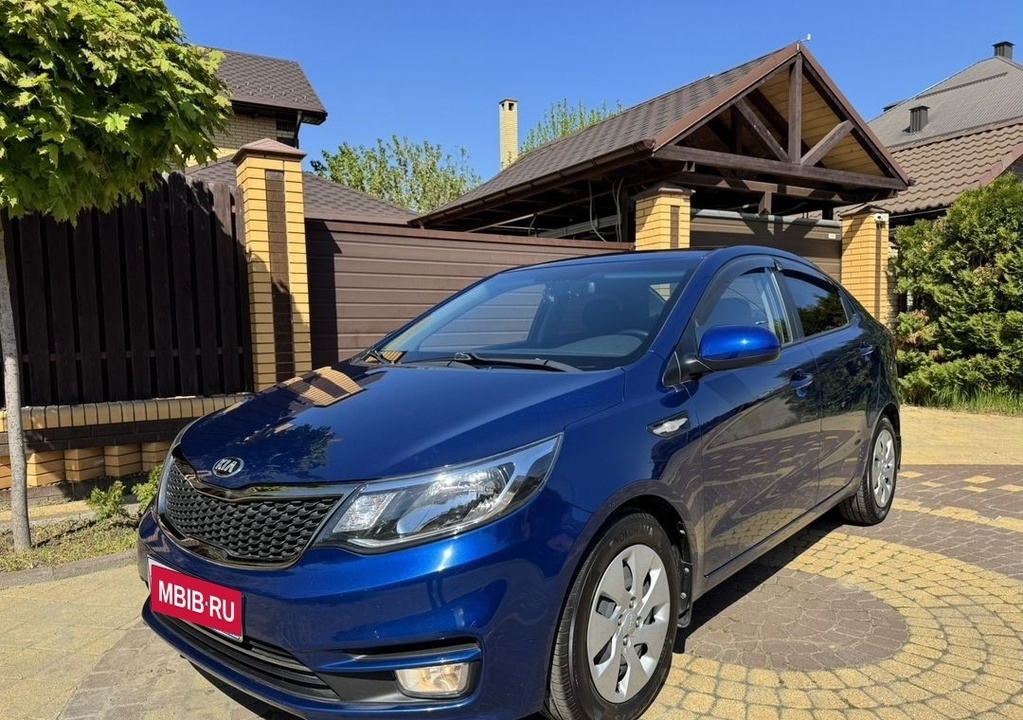 KIA Rio III рестайлинг, 2016 год, 1 200 000 рублей, 3 фотография