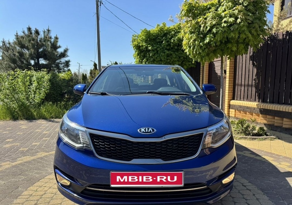 KIA Rio III рестайлинг, 2016 год, 1 200 000 рублей, 8 фотография