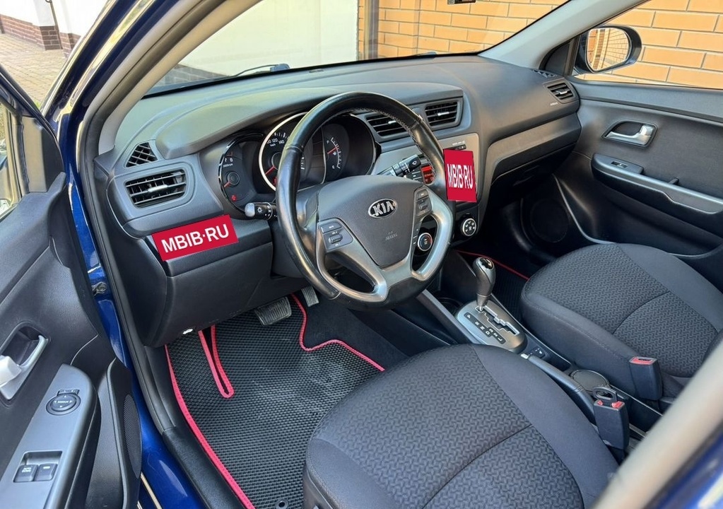 KIA Rio III рестайлинг, 2016 год, 1 200 000 рублей, 25 фотография