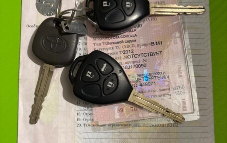Toyota Corolla, 2012 год, 1 150 000 рублей, 17 фотография