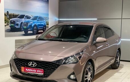 Hyundai Solaris II рестайлинг, 2021 год, 1 520 000 рублей, 1 фотография