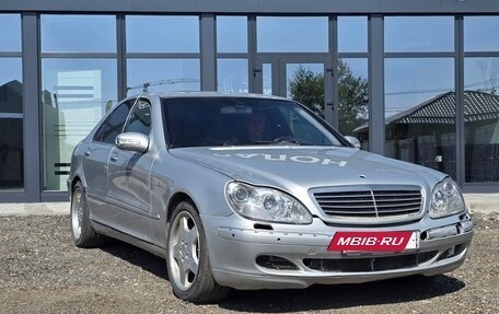 Mercedes-Benz S-Класс, 2002 год, 650 000 рублей, 2 фотография