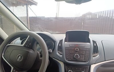 Opel Zafira C рестайлинг, 2015 год, 1 000 000 рублей, 1 фотография