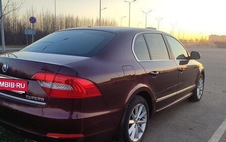 Skoda Superb III рестайлинг, 2013 год, 1 220 000 рублей, 14 фотография