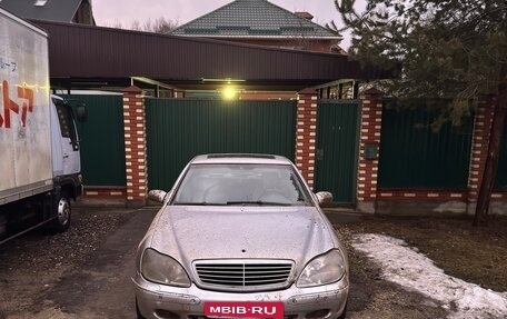 Mercedes-Benz S-Класс, 2001 год, 400 000 рублей, 2 фотография
