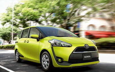 Toyota Sienta II, 2017 год, 1 550 000 рублей, 1 фотография