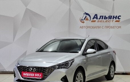 Hyundai Solaris II рестайлинг, 2021 год, 1 680 000 рублей, 7 фотография