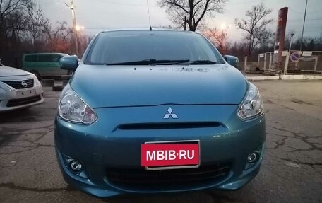 Mitsubishi Mirage VI рестайлинг, 2012 год, 695 000 рублей, 2 фотография