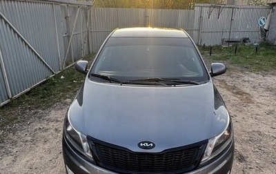 KIA Rio III рестайлинг, 2013 год, 1 фотография
