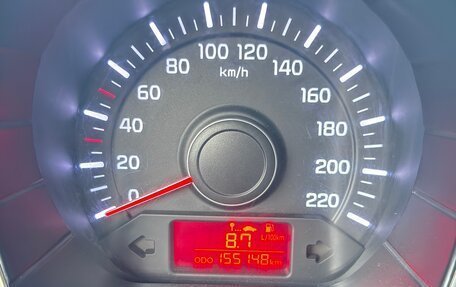 KIA Rio III рестайлинг, 2013 год, 13 фотография