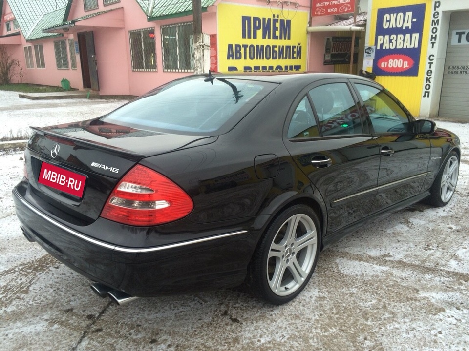Mercedes-Benz E-Класс AMG W211 рестайлинг, 2007 год, 290 000 рублей, 5 фотография