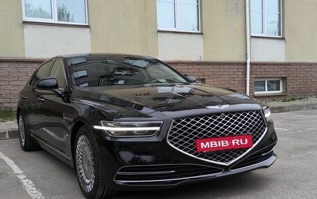 Genesis G90 I рестайлинг, 2019 год, 3 200 000 рублей, 3 фотография