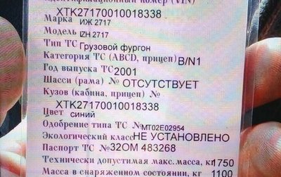 ИЖ 2717, 2001 год, 100 000 рублей, 1 фотография