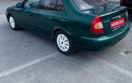Hyundai Accent II, 2003 год, 350 000 рублей, 3 фотография