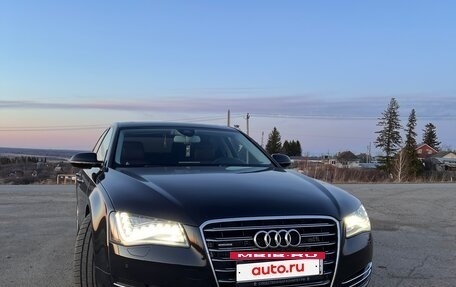 Audi A8, 2011 год, 1 850 000 рублей, 3 фотография