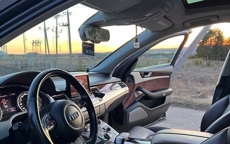 Audi A8, 2011 год, 1 850 000 рублей, 21 фотография