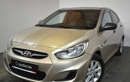 Hyundai Solaris II рестайлинг, 2011 год, 589 000 рублей, 3 фотография