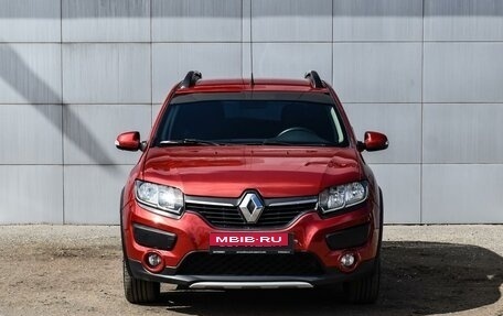 Renault Sandero II рестайлинг, 2017 год, 1 150 000 рублей, 3 фотография
