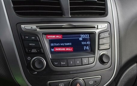 Hyundai Solaris II рестайлинг, 2015 год, 1 250 000 рублей, 14 фотография