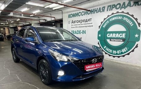 Hyundai Solaris II рестайлинг, 2021 год, 2 000 000 рублей, 3 фотография