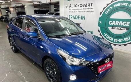 Hyundai Solaris II рестайлинг, 2021 год, 2 000 000 рублей, 13 фотография