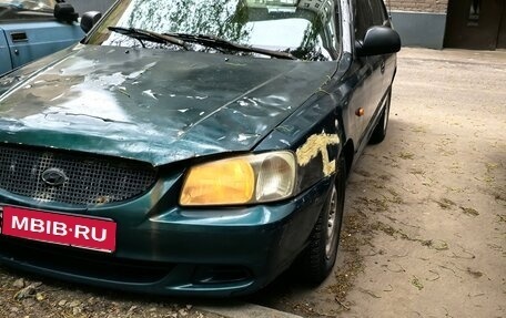 Hyundai Accent II, 2001 год, 165 000 рублей, 1 фотография