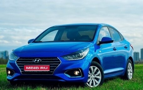 Hyundai Solaris II рестайлинг, 2017 год, 1 100 000 рублей, 1 фотография