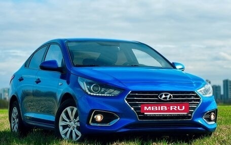 Hyundai Solaris II рестайлинг, 2017 год, 1 100 000 рублей, 2 фотография