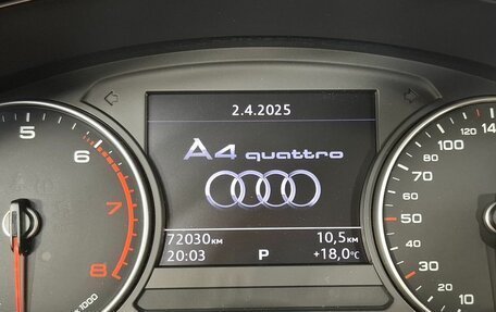 Audi A4, 2016 год, 2 150 500 рублей, 12 фотография