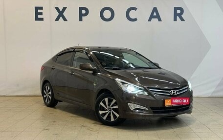Hyundai Solaris II рестайлинг, 2016 год, 1 100 000 рублей, 3 фотография
