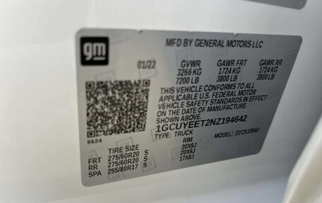 Chevrolet Silverado, 2022 год, 5 778 885 рублей, 21 фотография