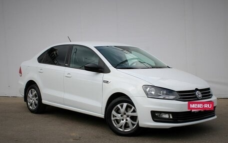 Volkswagen Polo VI (EU Market), 2017 год, 1 145 000 рублей, 3 фотография