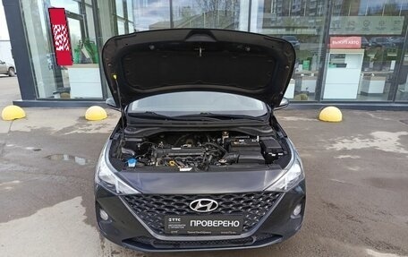 Hyundai Solaris II рестайлинг, 2021 год, 1 545 000 рублей, 11 фотография