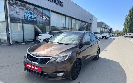 KIA Rio III рестайлинг, 2016 год, 899 000 рублей, 1 фотография