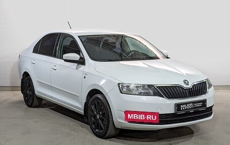 Skoda Rapid I, 2016 год, 1 195 000 рублей, 3 фотография