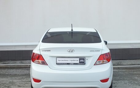 Hyundai Solaris II рестайлинг, 2011 год, 709 000 рублей, 5 фотография