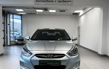 Hyundai Solaris II рестайлинг, 2011 год, 644 000 рублей, 2 фотография