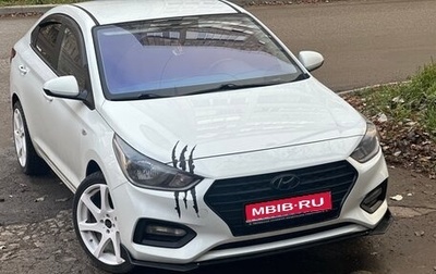 Hyundai Solaris II рестайлинг, 2017 год, 1 100 000 рублей, 1 фотография