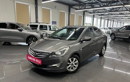 Hyundai Solaris II рестайлинг, 2015 год, 1 045 000 рублей, 3 фотография
