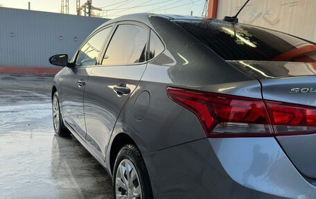Hyundai Solaris II рестайлинг, 2017 год, 1 350 000 рублей, 3 фотография