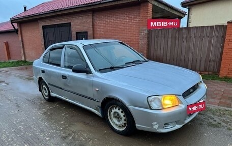 Hyundai Accent II, 2003 год, 135 000 рублей, 2 фотография