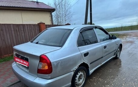 Hyundai Accent II, 2003 год, 135 000 рублей, 6 фотография