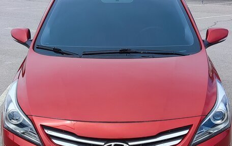 Hyundai Solaris II рестайлинг, 2016 год, 1 100 000 рублей, 22 фотография