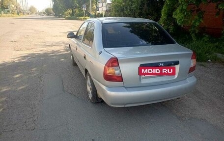Hyundai Accent II, 2007 год, 395 000 рублей, 3 фотография