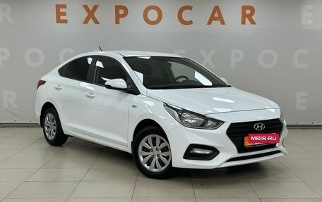 Hyundai Solaris II рестайлинг, 2018 год, 1 395 000 рублей, 3 фотография