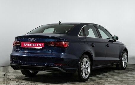 Audi A3, 2018 год, 2 059 898 рублей, 5 фотография